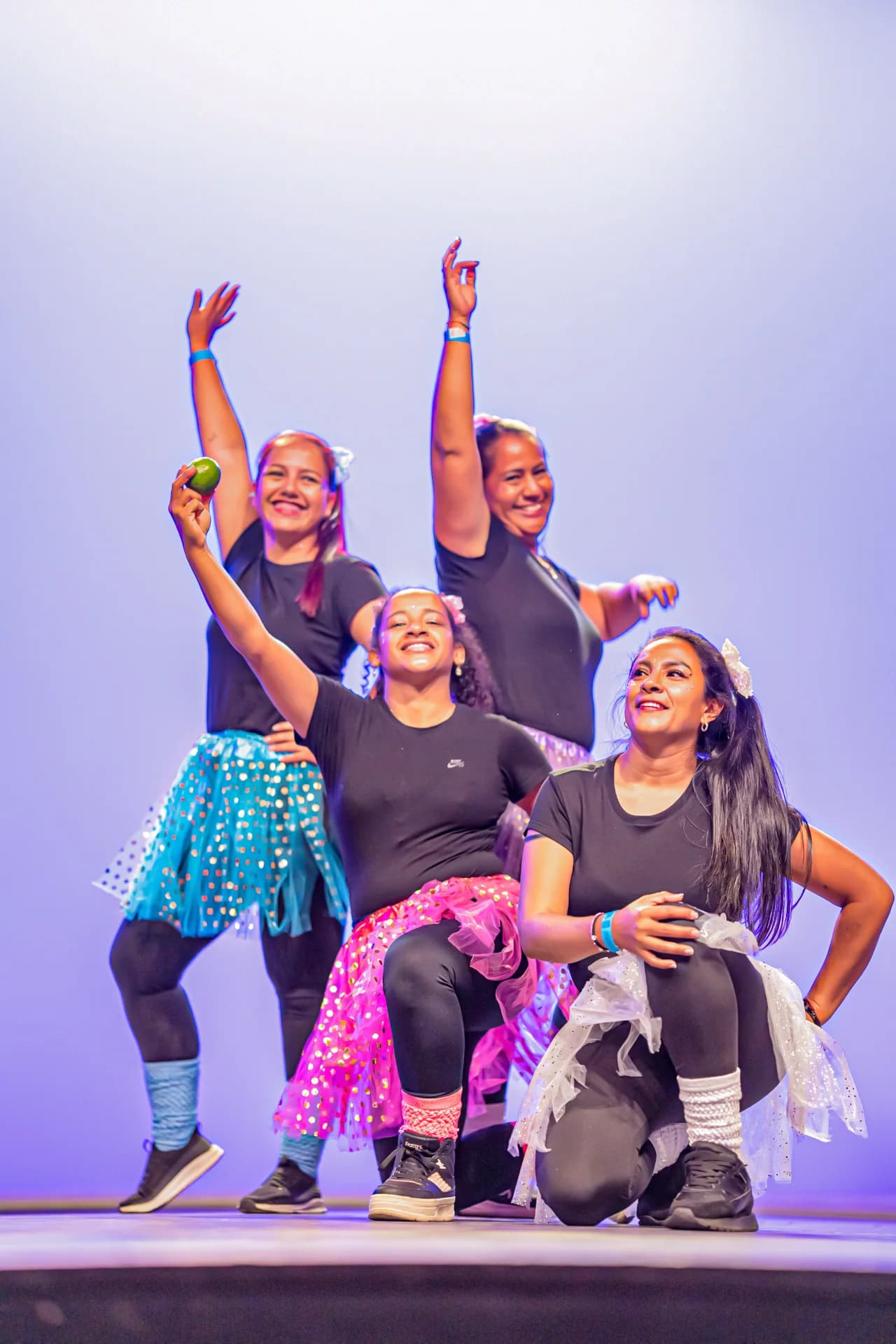 Pareja bailando baile social