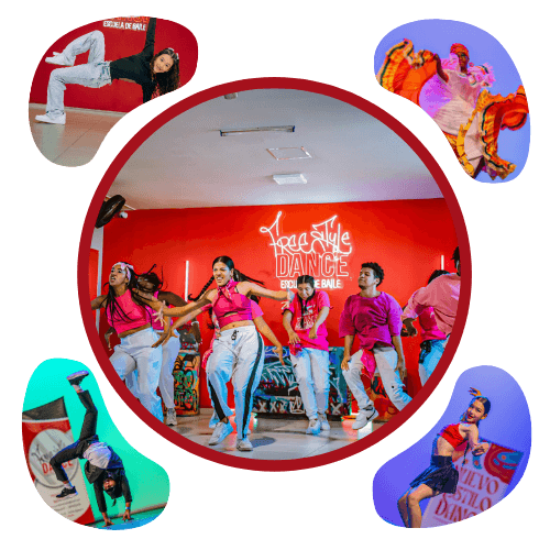 Persona tomando clases de baile